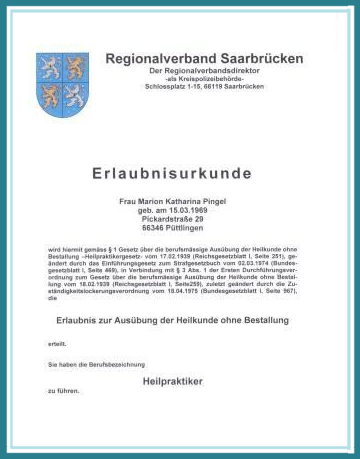 Heilkundeerlaubnis